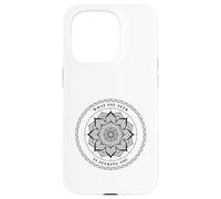 Ce Que Vous Cherchez Vous Cherche (Motif Mandala) Coque pour iPhone 15 Pro