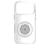 Ce Que Vous Cherchez Vous Cherche (Motif Mandala) Coque pour iPhone 17 Pro