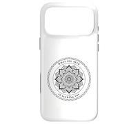Ce Que Vous Cherchez Vous Cherche (Motif Mandala) Coque pour iPhone 17 Pro Max