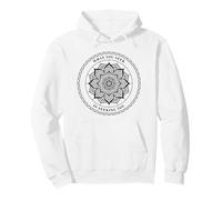 Ce Que Vous Cherchez Vous Cherche (Motif Mandala) Sweat à Capuche