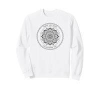 Ce Que Vous Cherchez Vous Cherche (Motif Mandala) Sweatshirt