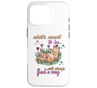 Ce Qui est censé être trouvera Toujours Un Moyen d'affirmation manifeste Coque pour iPhone 16 Pro