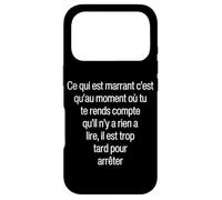 Ce Qui Est Marrant Rien À Lire Humour Arrêtez De Lire Mon Coque pour iPhone 17 Pro