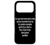 Ce Qui Est Marrant Rien À Lire Humour Arrêtez De Lire Mon Coque pour iPhone 17 Pro Max