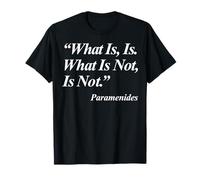 Ce Qui est n'est Pas ce n'est Pas des paramètres T-Shirt