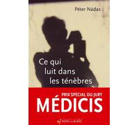 Ce qui luit dans les ténèbres Souvenirs de la vie d’un narrateur - Péter Nádas - Noir Sur Blanc - broché - Roman