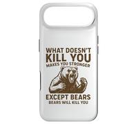 Ce Qui ne Vous Tue Pas Vous Rend Plus Fort, sauf Les Ours Qui campent Coque pour iPhone Air