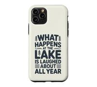 Ce Qui se Passe au lac n'est Plus qu'un Souvenir Amusant Coque pour iPhone 11 Pro