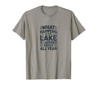 Ce Qui se Passe au lac n'est Plus qu'un Souvenir Amusant T-Shirt