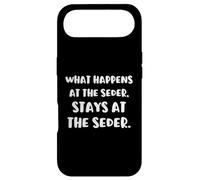 Ce Qui se Passe au Seder Reste Un seder juif Amusant Coque pour iPhone Air