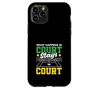 Ce Qui se Passe au Tribunal Reste Un Joueur de Tennis Coque pour iPhone 11 Pro