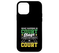 Ce Qui se Passe au Tribunal Reste Un Joueur de Tennis Coque pour iPhone 12 Mini