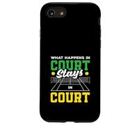 Ce Qui se Passe au Tribunal Reste Un Joueur de Tennis Coque pour iPhone SE (2020) / 7/8