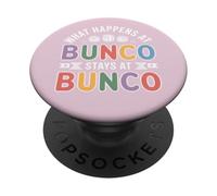 Ce Qui se Passe chez Bunco Reste chez Bunco PopSockets PopGrip Adhésif