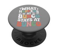 Ce Qui se Passe chez Bunco Reste chez Bunco PopSockets PopGrip Adhésif