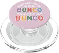 Ce Qui se Passe chez Bunco Reste chez Bunco PopSockets PopGrip pour MagSafe