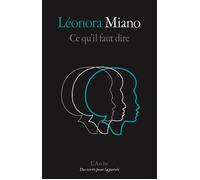 Ce qu'il faut dire – Arche