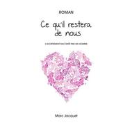 Ce qu'il restera de nous L'avortement raconté par un homme - Marc Jacquet - Bateau Vert Et Blanc Eds Du - broché - Roman