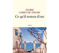 Ce qu'il restera d'eux Eloïse Cohen De Timary (Auteur)