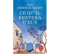 Ce qu'il restera d'eux - Eloïse Cohen De Timary - Lgf - Poche - Roman
