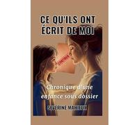 Ce qu'ils ont écrit de moi