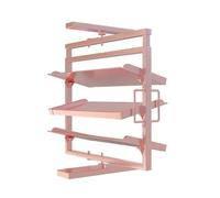 Ce Range-Chaussures Rotatif à 360° et Son Armoire de Rangement réglable à Trois Niveaux en Alliage d'aluminium facilitent l'accès à Vos Chaussures et Constituent Un Choix idéal pour Votre ma