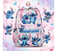 Ce sac à dos représentant Stitch en personnage de dessin animé officiel est adapté aux adultes et aux adolescents pour les sorties quotidiennes, les visites de parcs à thème, ou en tant que cadeau uni