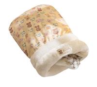 Ce sac de couchage pour chat est fabriqué pour l'automne et l'hiver et offre une protection épaisse et chaude pour les animaux de compagnie qui recherchent un confort intérieur ou extérieur