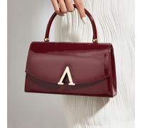 Ce sac pochette de luxe charmant et discret en cuir PU miroir de couleur unie est léger et portable, ce qui en fait un choix idéal pour les adolescentes, les femmes, les étudiantes, les nouvelles prof