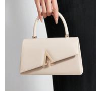 Ce sac pochette de luxe charmant et discret en PU miroir de couleur unie est léger et portable, ce qui en fait un choix idéal pour les adolescentes, les femmes, les étudiantes, les jeunes professionne