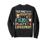 Ce Scientifique Fou a 20 Ans d'anniversaire de Chimie Sweatshirt