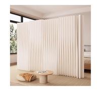 Ce séparateur de pièce rétractable en Papier, composé de Panneaux Pliables, Offre Une intimité optimale et Peut être utilisé pour la Maison, Le Bureau, la Salle de Classe ou Le Studio. Il s'