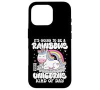 Ce Sera Une journée des arcs-en-Ciel et des Licornes, Une Licorne Cool Coque pour iPhone 16 Pro
