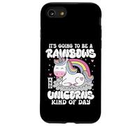 Ce Sera Une journée des arcs-en-Ciel et des Licornes, Une Licorne Cool Coque pour iPhone SE (2020) / 7/8
