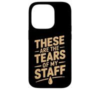 Ce sont Les Larmes de Mon Personnel Funny Boss Gag Coque pour iPhone 14 Pro