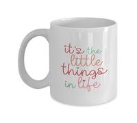 Ce Sont Les Petites Choses De La Vie, Maman Tasses À Thé Humour Mug Drôle Mug À Café Pour Travail L'École Espresso 330Ml