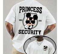 Ce t-shirt d'été pour homme, orné d'un motif Mickey Mouse de Disney, le représente avec des lunettes de soleil, un look à la fois mignon et séduisant. On y retrouve également l'inscription L,M,S,XL,XX