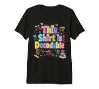 Ce t-Shirt est Un Professeur de Lecture structuré décodable T-Shirt Haut de Gamme