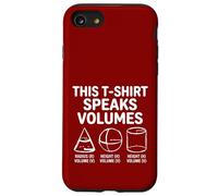 Ce t-Shirt Parle des volumes drôle Maths Science Math Teacher Coque pour iPhone SE (2020) / 7/8