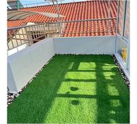 Ce Tapis de Gazon synthétique de 120 x 150 cm est Un Tapis de Gazon Artificiel Durable et découpable, idéal pour Les balcons et Les Jardins extérieurs, Ainsi Que pour Les espaces pour animau