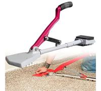Ce tendeur de Moquette avec poignée antidérapante et Large tête en Acier pour Une adhérence maximale est Un kit d'outils idéal pour la Pose de Moquette à Domicile.