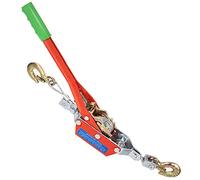 Ce Tire-câble électrique, treuil à cliquet Portable, en Acier allié, est doté d'un système Anti-Retour pour Le tirage en Toute sécurité d'objets Lourds.