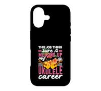 Ce Travail gâche ma carrière de Musicien de ukulélé Coque pour iPhone 17