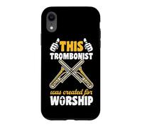 Ce tromboniste a été créé pour Le culte du Trombone chrétien Coque pour iPhone XR