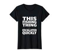 Ce Truc de pêche a Rapidement augmenté drôle pêcheur T-Shirt Graphique avec Valeur