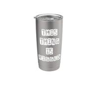 Ce truc est truqué Gobelet isotherme en acier inoxydable double paroi