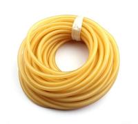 Ce tube en caoutchouc latex fonctionnel de 20 mètres de long est destiné à de multiples utilisations, y compris l'entraînement physique. Il dispose d'un diamètre extérieur de 10 mm