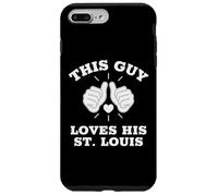 Ce Type Aime Son Souvenir de Saint-Louis Coque pour iPhone 7 Plus/8 Plus