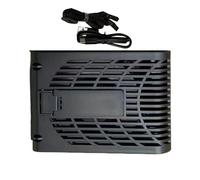 Ce Ventilateur Compact Se Porte Facilement À La Taille Grâce À Son Clip Pratique. Rechargeable Par USB, Il Offre Un Refroidissement Et Mains Libres, Idéal Pour Les Activités En Extérieur, Le
