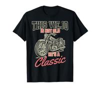 Ce Viejo n'est pas vieux, c'est un classique et drôle de moto pour les pères T-Shirt
